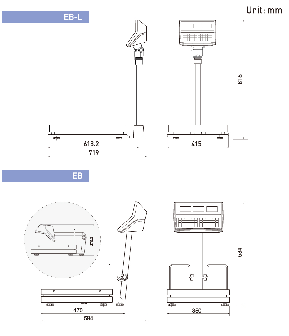 Cân điện tử SW-II