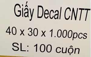 Picture of Giấy decal (40 x 30)