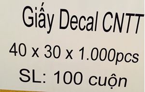 Hình ảnh của Giấy decal (40 x 30)