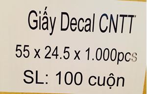 Picture of Giấy decal (55 x 24.5)