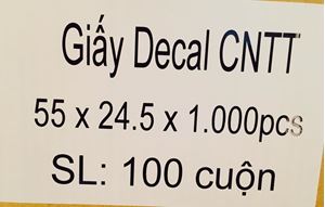 Hình ảnh của Giấy decal (55 x 24.5)