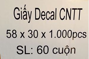 Picture of Giấy decal (58x30)