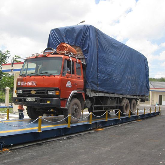 Cân xe tải sàn nổi