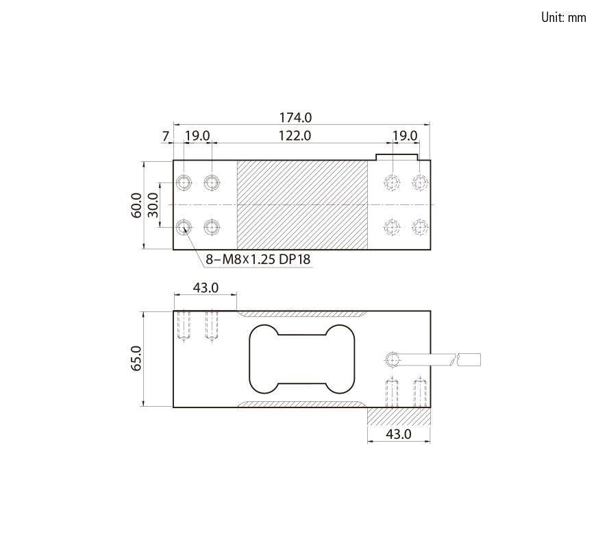 CẢM BIẾN TẢI CAS BC-D