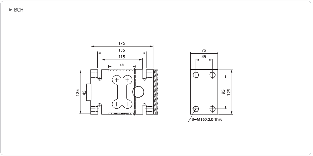 CẢM BIẾN TẢI CAS BCH (500Kg – 2.5 Tấn)
