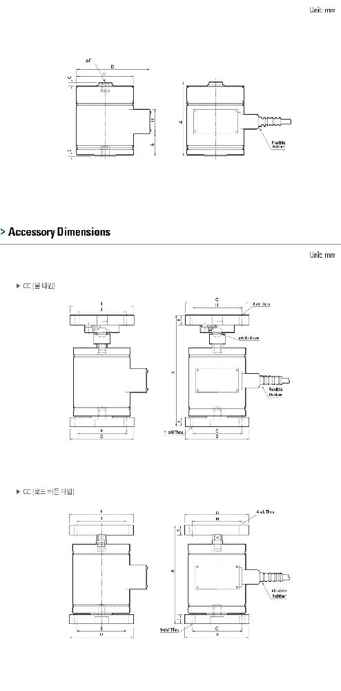 CẢM BIẾN TẢI CAS CC