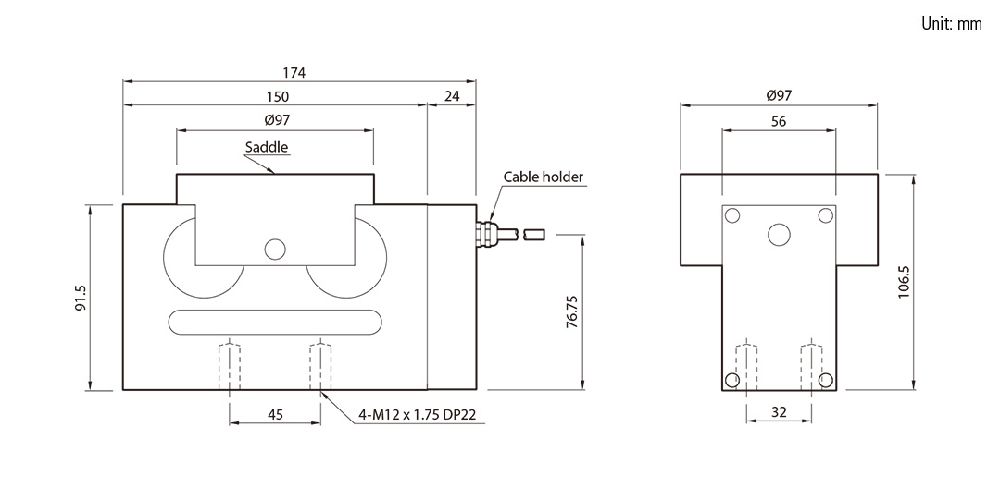 CẢM BIẾN TẢI CAS DSB-D