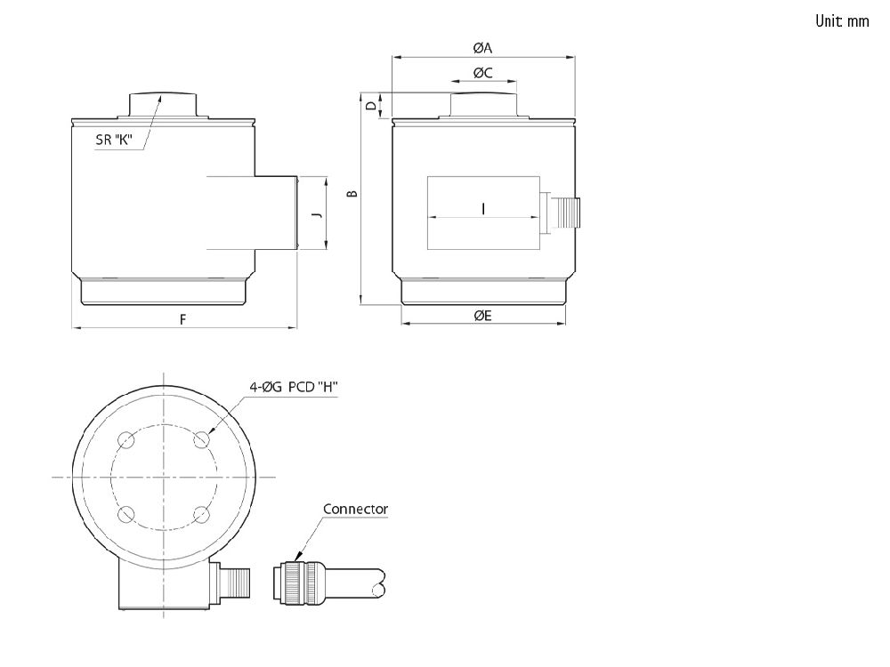 CẢM BIẾN TẢI CAS HC-D
