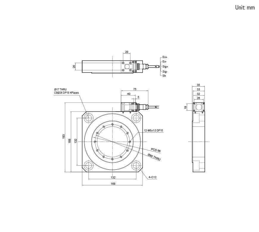 CẢM BIẾN TẢI CAS LSW