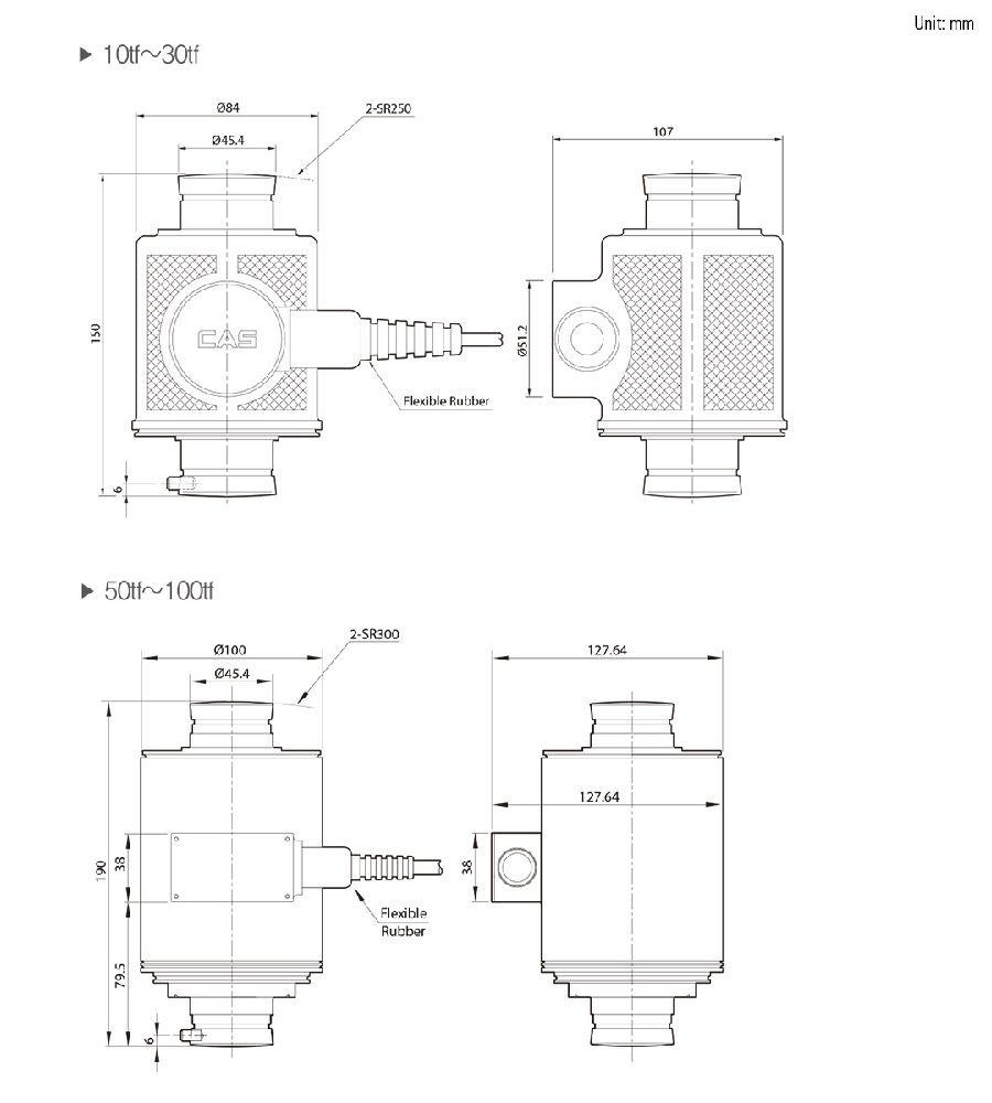 CẢM BIẾN TẢI CAS WBK-NR